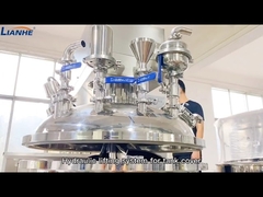 200L-500L Cosmetic Cream Vacuum Emulsifier Mixer High Shear Homogenizer