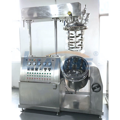 homogenizador inferior de levantamento hidráulico SUS316L do misturador do emulsivo do vácuo 150L