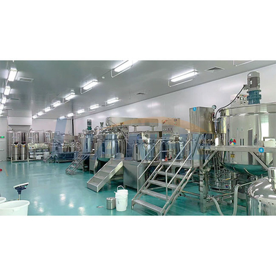 pasta 500L que faz o misturador do emulsivo do vácuo da máquina para a maionese