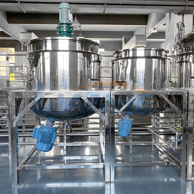 Do misturador alto do emulsivo da tesoura de SUS316L máquina de fatura detergente líquida com aquecimento e homogenizador