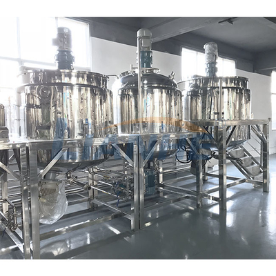 misturador de mistura em dois sentidos do emulsivo do vácuo 1500L para o creme da pomada da maionese