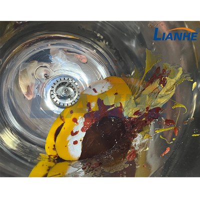 emulsivo de mistura de creme da maneira da máquina uma do homogenizador do vácuo 65rpm