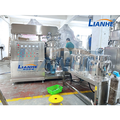emulsivo de mistura de creme da maneira da máquina uma do homogenizador do vácuo 65rpm