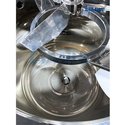 Cosmético do homogenizador da circulação do vácuo da máquina 200L do misturador do emulsivo do tela táctil que faz o misturador