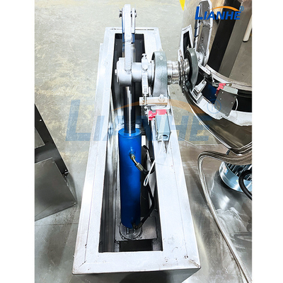 tanque de mistura industrial do misturador do emulsivo do vácuo 50L com sistema de levantamento de Hydraylic