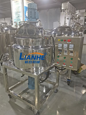 Misturador de lavagem líquido do homogenizador da pequena escala da máquina de mistura 100L do SUS 304