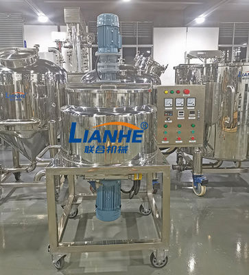 Misturador de lavagem líquido do homogenizador da pequena escala da máquina de mistura 100L do SUS 304