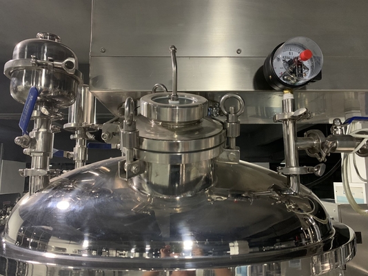 creme de cara cosmético do homogenizador do misturador do vácuo 300L que faz a máquina