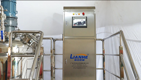 solução do reagente do antígeno do misturador do emulsivo do vácuo 300L que faz o tanque do aquecimento da máquina