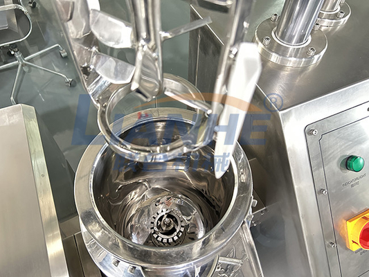 loção de creme cosmética de 10L 20L que faz a máquina do misturador de Emulsifiying do vácuo da máquina