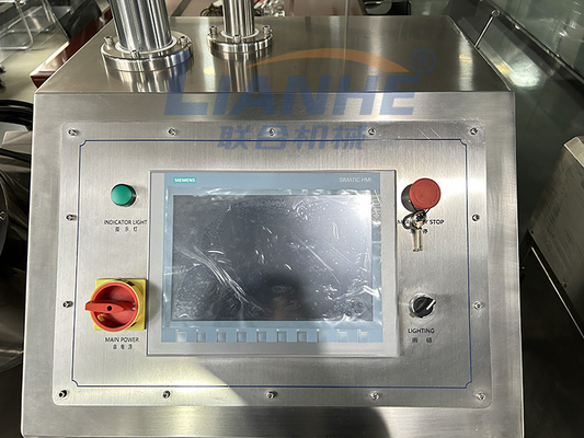 Máquina de levantamento hidráulica do misturador do creme do homogenizador do vácuo do controle do PLC de 20 litros