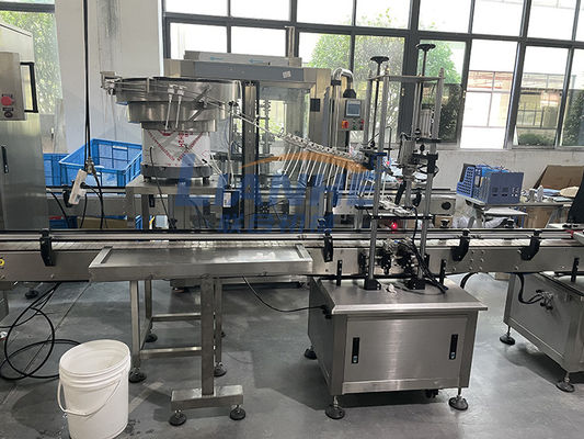 Máquina de enchimento líquida da loção viscoso automática de 4 bocais para o champô detergente do sabão