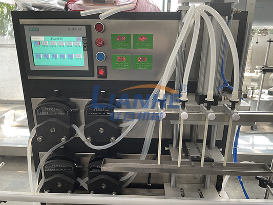 Água oxigenada automática de máquina de enchimento da bomba Peristaltic anticorrosiva