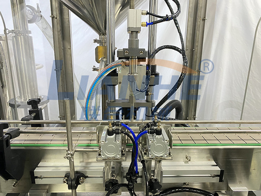 do pistão automático líquido da máquina de enchimento da garrafa 250ml linha de rotulagem tampando de enchimento