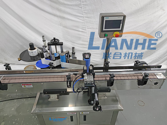 O PLC 12 provê de bocal a linha de rotulagem tampando da loção automática do gel do chuveiro do sabão líquido de máquina de enchimento