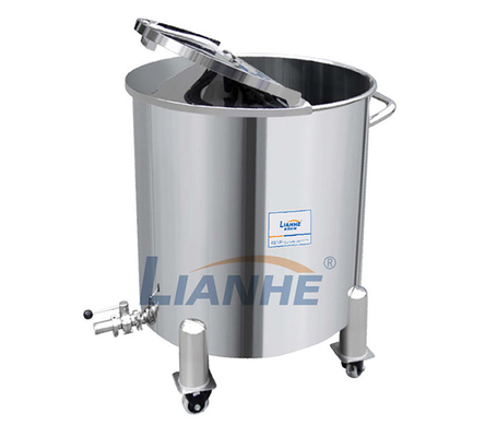Tanque de armazenamento de aço inoxidável químico móvel SUS316L inoxidável