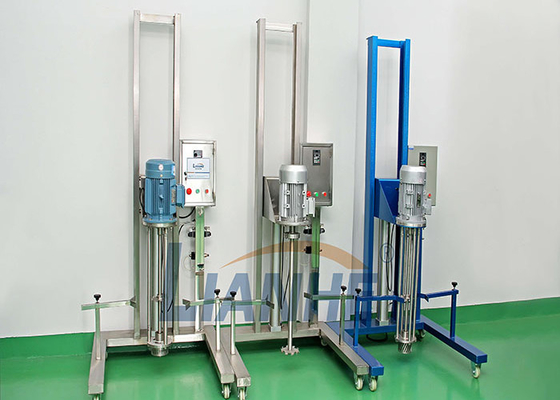 emulsivo alto da tesoura do laboratório 50-300L, equipamento de laboratório antiferrugem do homogenizador