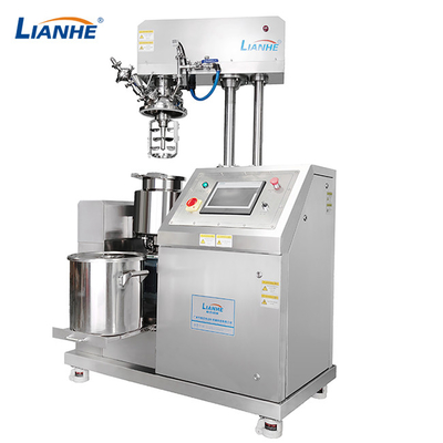 Equipamento de fabricação da loção do PLC de LIANHE, 0,2 cremes de cara do Mpa que fazem a máquina