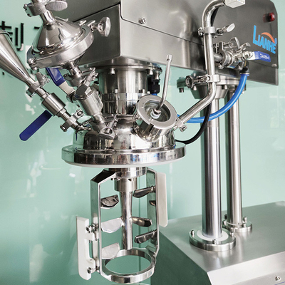 Creme de corpo do PLC 5L que faz a máquina, misturador de emulsão do vácuo do aquecimento de vapor