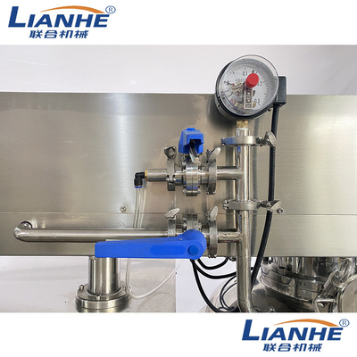 Equipamento de fabricação cosmético de levantamento hidráulico do PLC usado para o motor das pomadas ABB