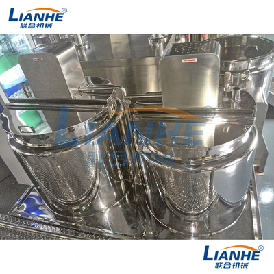 GV máquina da fabricação do champô de 120 graus, equipamento 500L para fazer cosméticos