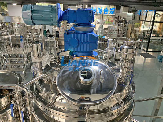 65 cosmético da máquina do misturador da loção do RPM 1000L, tipo fixo pomada que faz a máquina