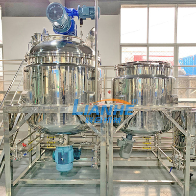 65 cosmético da máquina do misturador da loção do RPM 1000L, tipo fixo pomada que faz a máquina