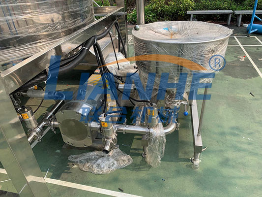 Equipamento de fabricação 220V/380V de creme cosmético com bomba da emulsificação