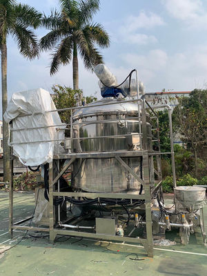 Equipamento de fabricação 220V/380V de creme cosmético com bomba da emulsificação