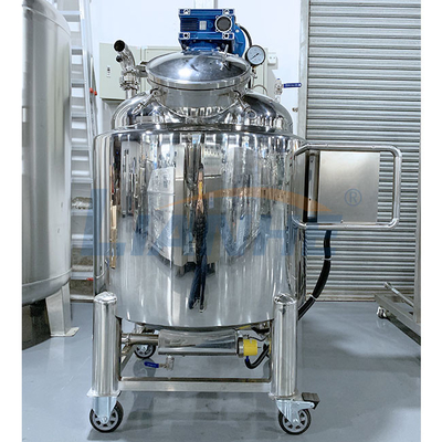 Do misturador fixo do emulsivo do homogenizador da tampa do xarope controle vertical do PLC