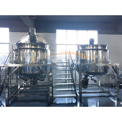 Misturador cosmético do homogenizador de ABB 2000L, equipamento de mistura do Sanitizer da mão da plataforma