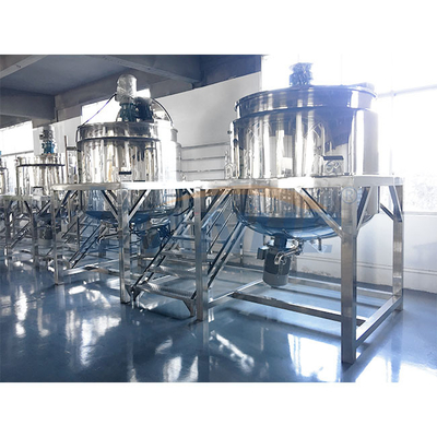 Misturador cosmético do homogenizador de ABB 2000L, equipamento de mistura do Sanitizer da mão da plataforma