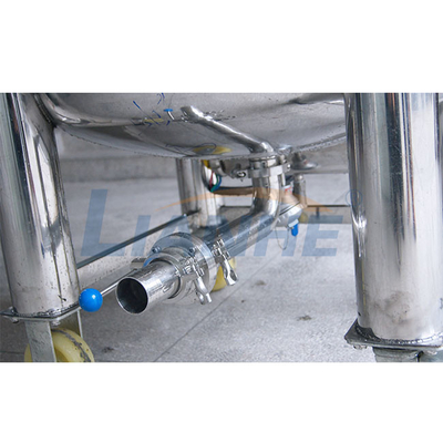 Aquecimento do misturador do emulsivo do homogenizador do Sanitizer de 1.5KW 200L Jacketed