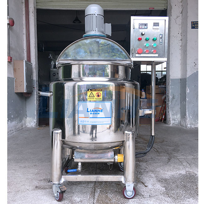 Aquecimento do misturador do emulsivo do homogenizador do Sanitizer de 1.5KW 200L Jacketed