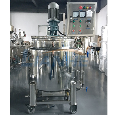 homogenizador do misturador do vácuo de 100L ABB, máquina de fatura líquida da lavagem da louça do vapor