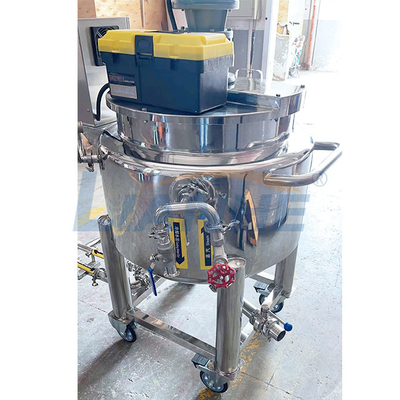 Máquina de mistura de aço inoxidável do sabão 100L, homogenizador do vapor e emulsivo
