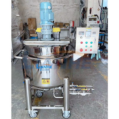 Máquina de mistura de aço inoxidável do sabão 100L, homogenizador do vapor e emulsivo