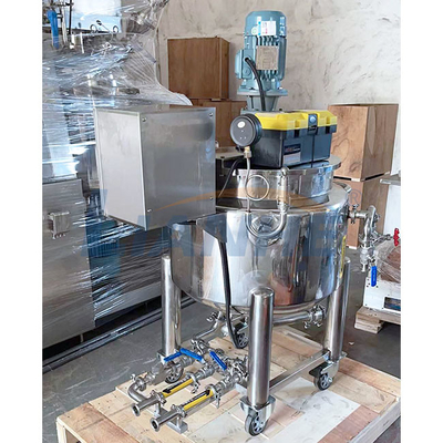 Máquina de mistura de aço inoxidável do sabão 100L, homogenizador do vapor e emulsivo