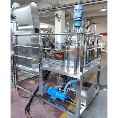 65 homogenizador do misturador do emulsivo do vácuo do RPM 100L para o cosmético
