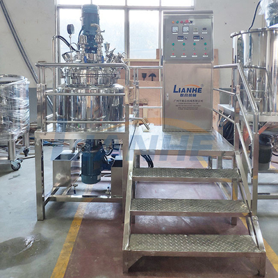65 homogenizador do misturador do emulsivo do vácuo do RPM 100L para o cosmético