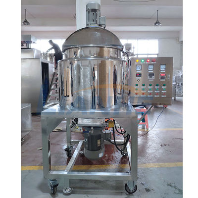 O tanque lustrado 200L do misturador do emulsivo do homogenizador do sabão líquido rema a agitação
