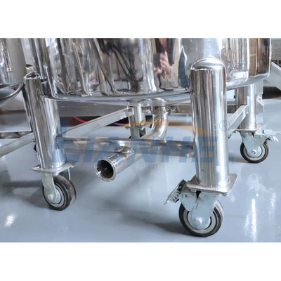 Camada detergente líquida da máquina do misturador do emulsivo do homogenizador única de aço inoxidável