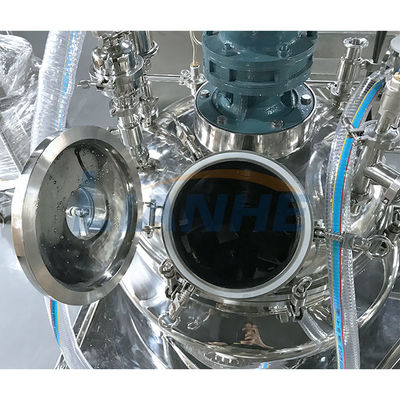 50L Fixed Type Vacuum Emulsifier Mixer Paste Lotion Making Machine SUS Material