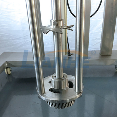 Máquina de levantamento pneumática durável do misturador do sabão, equipamento de fabricação da loção 4KW