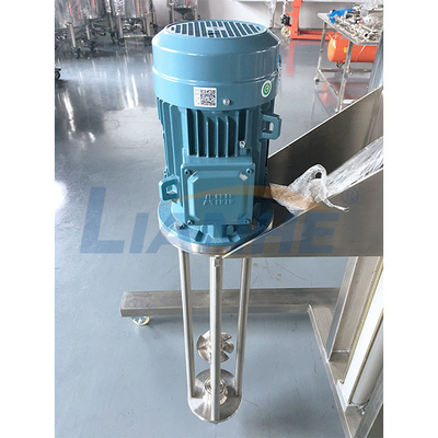 Máquina de levantamento pneumática durável do misturador do sabão, equipamento de fabricação da loção 4KW