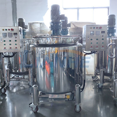 Máquina do gel de cabelo de 2.2KW SUS304, equipamento de fabricação do sabão 500L líquido