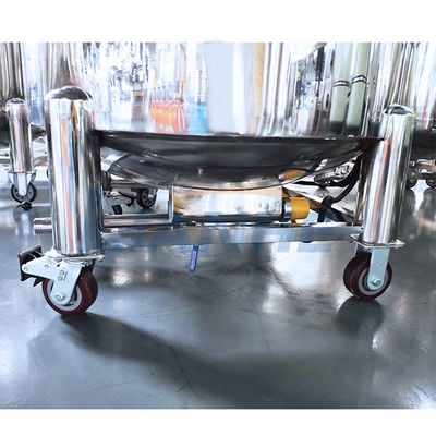 Máquina do gel de cabelo de 2.2KW SUS304, equipamento de fabricação do sabão 500L líquido