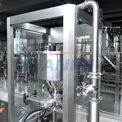 Controle material líquido do PLC da máquina de enchimento SUS316L da lavagem da louça do ISO