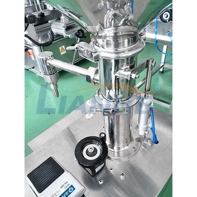 Máquina de enchimento semi automática vertical da pasta do pistão, máquina líquida antiferrugem do enchimento