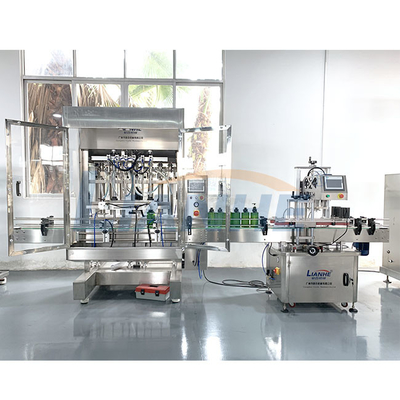Máquina de enchimento de creme de aço inoxidável da loção